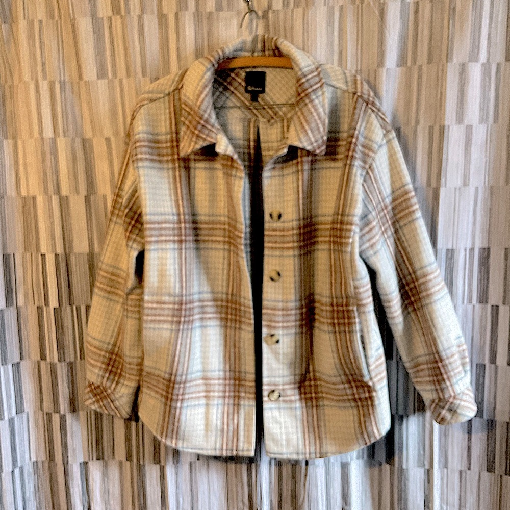 Reitmans plaid coat